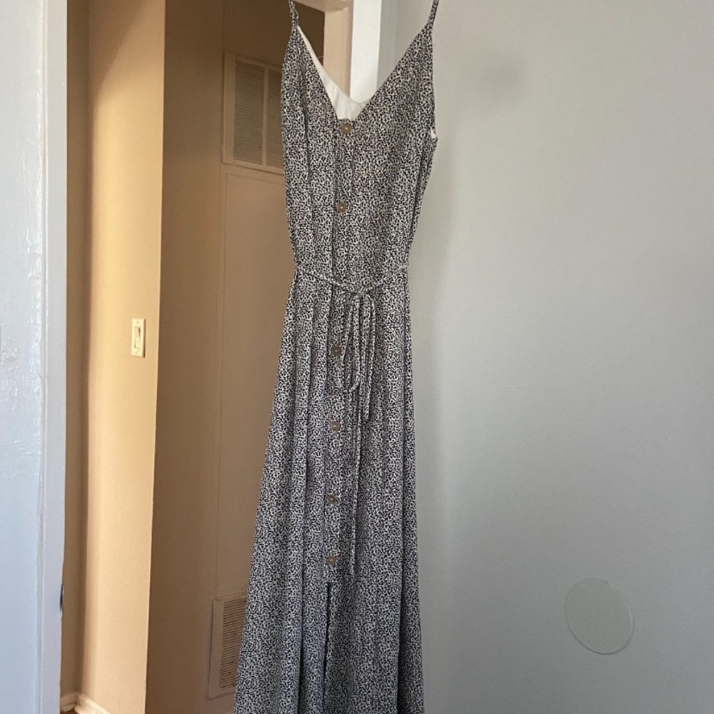 Leopard/Cheetah Print Flowy Dress S